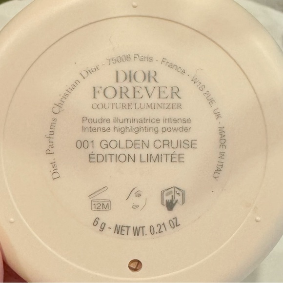 NWOT Dior Forever Couture Luminizer - Limited Edition  001 NUDE RIVERA - Picture 4 of 4